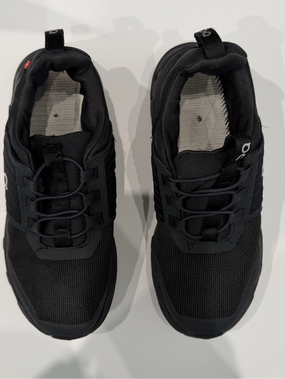 On Running Kids Black Low-Top Performance Sneakers